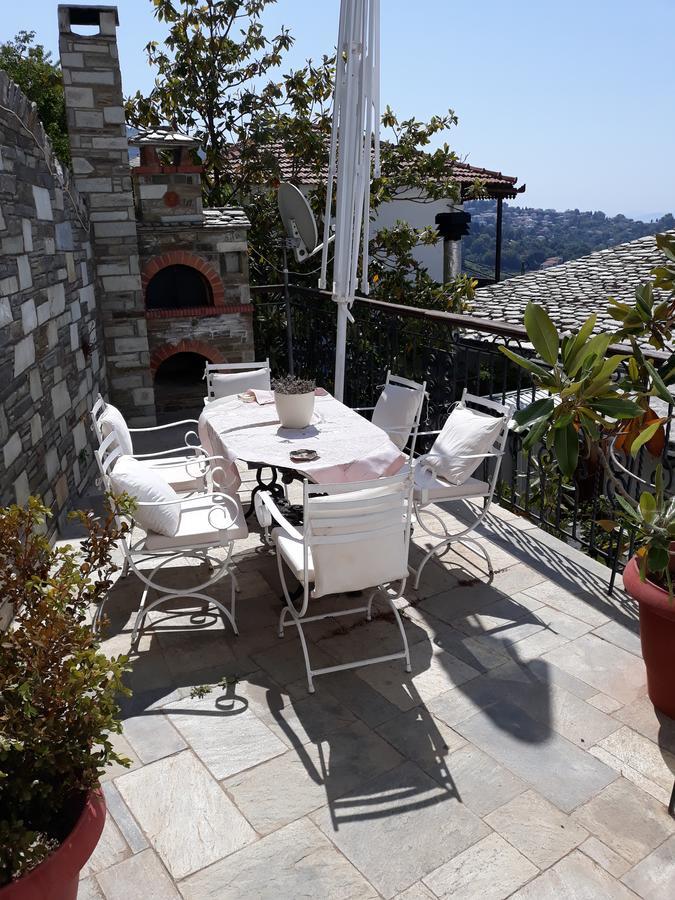 Mansion Theodora Hotel Makrinitsa Luaran gambar